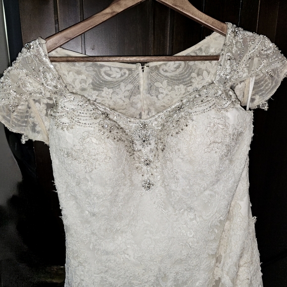 Justin Alexander wedding dress style 9733 size 20 - Picture 7 of 12